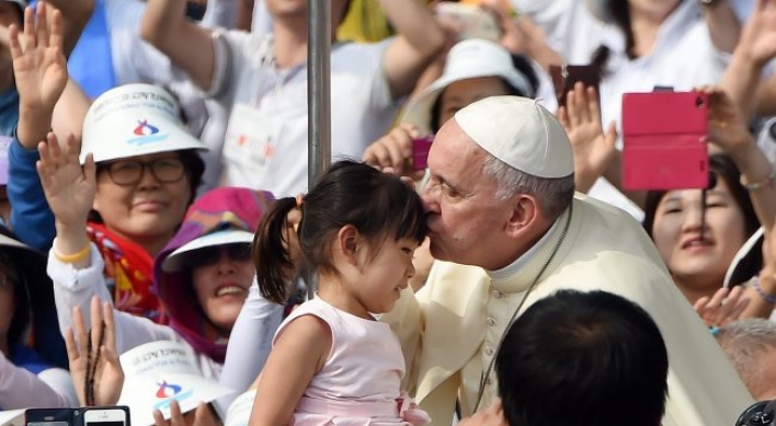 [Papal Visit] Pope champions the underprivileged in visit to Korea