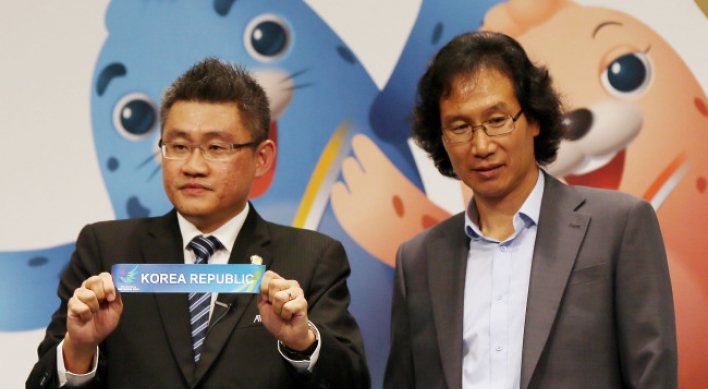 Korean soccer team draws Laos, Saudi Arabia, Malaysia