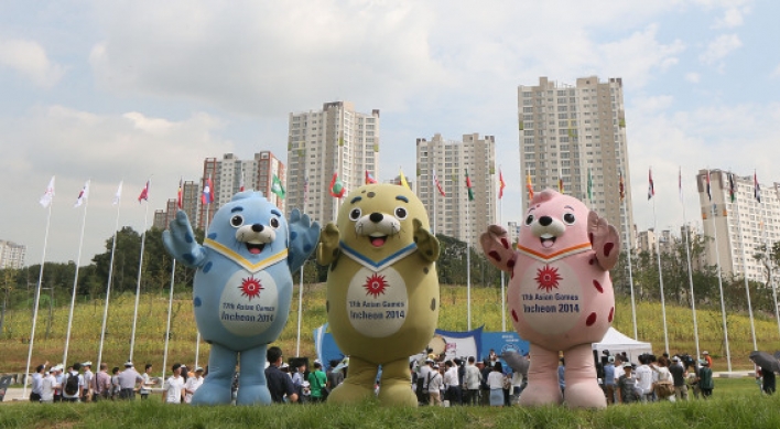 Asiad athletes’ village opens