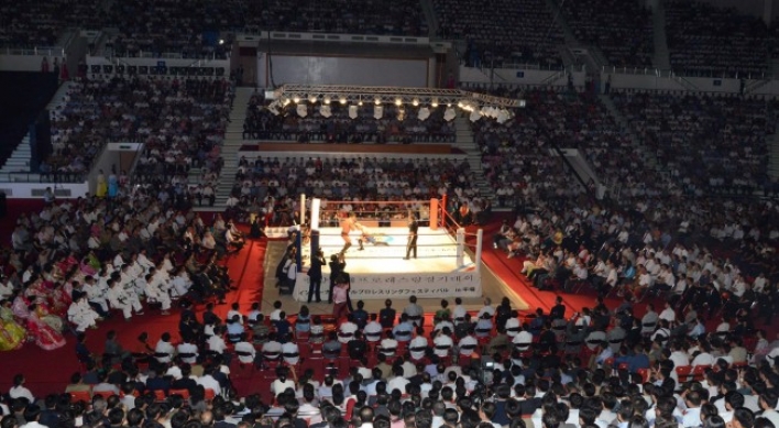 Pro wrestling returns to N. Korea