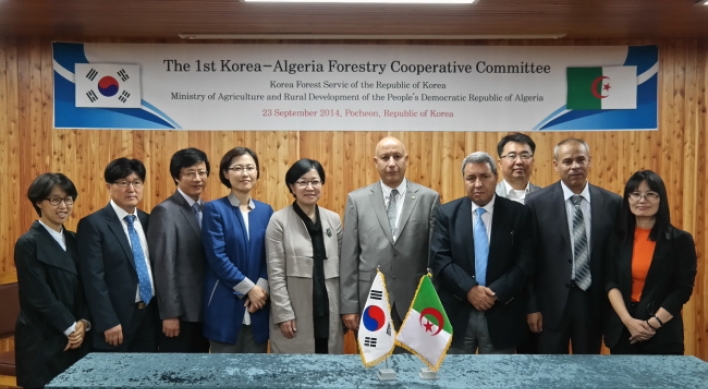 KFS, Algeria join hands to tackle deforestation