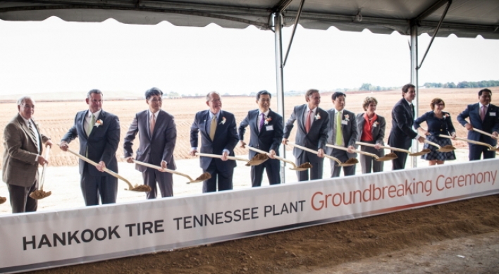 Hankook Tire breaks ground on Tennessee plant