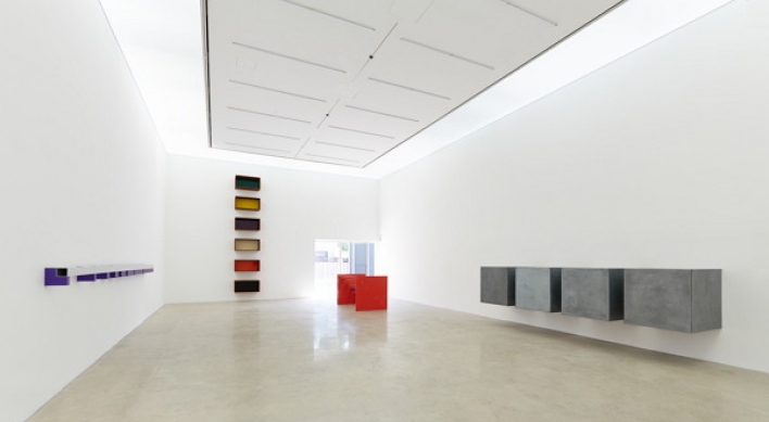 Simplicity and space explored in Judd exhibit