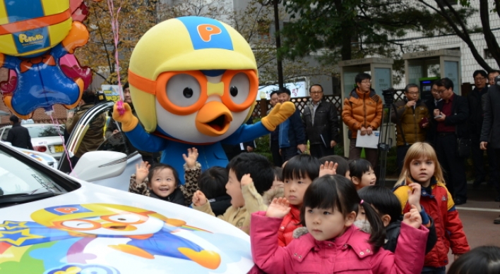 Seoul to introduce ‘Pororo’ taxis