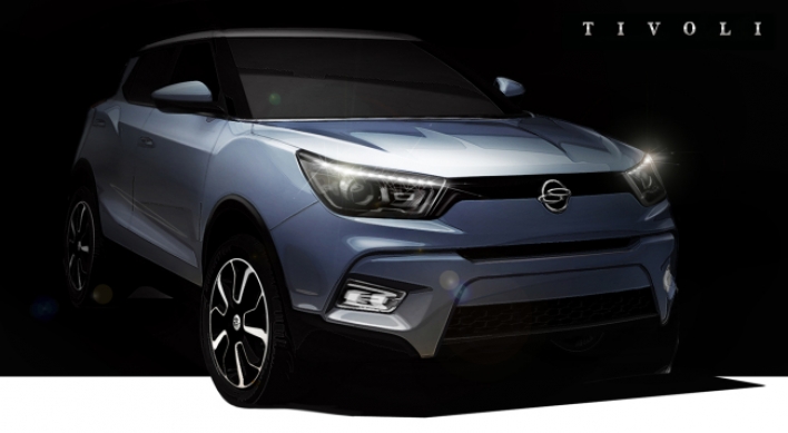 Ssangyong names new compact SUV ‘Tivoli’