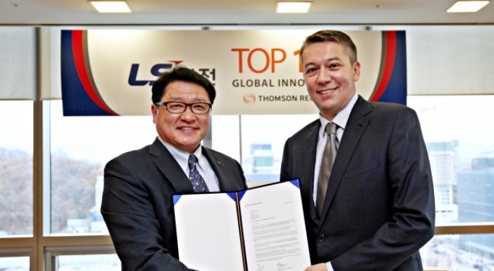 LSIS included in world’s top 100 innovative firms list