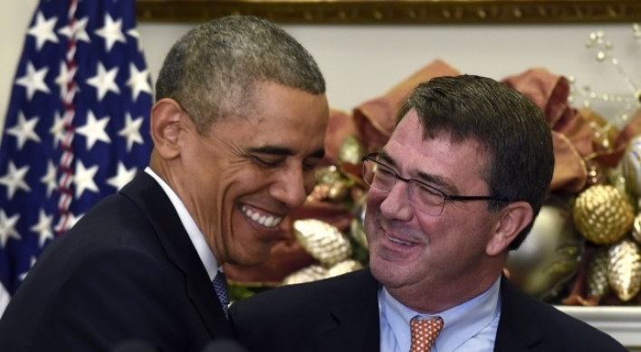 Obama nominates Ashton Carter as Pentagon chief