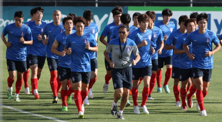 Korea prepares for first cup match