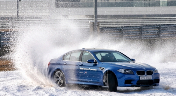 BMW Korea launches winter driving program