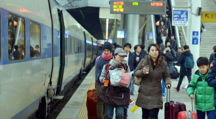 Seoul exodus begins for Lunar New Year