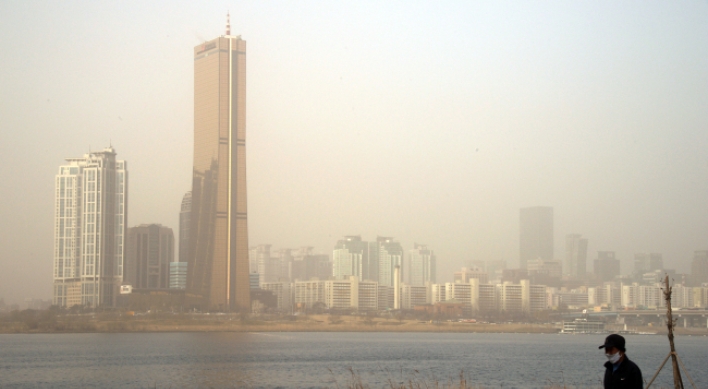 Yellow dust blankets Korea