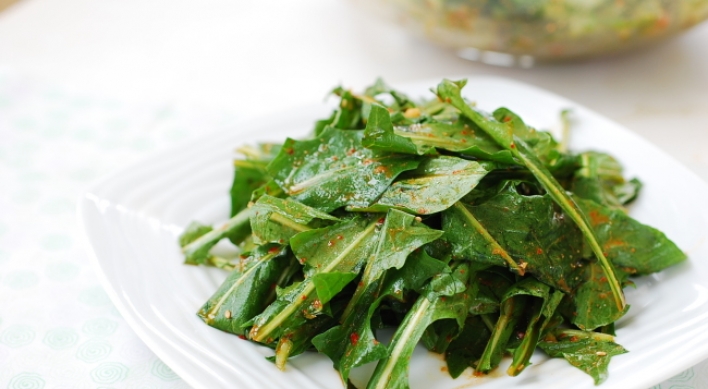 Dandelion salad