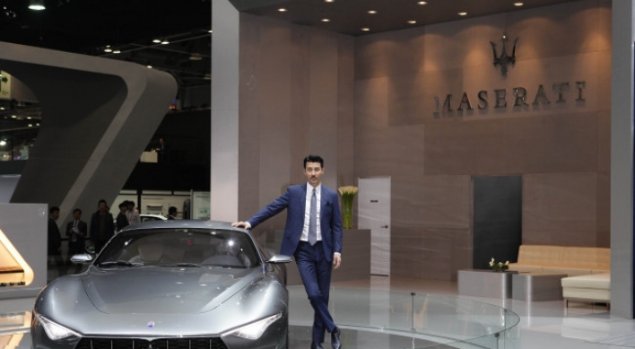 Carmaker to the stars, Maserati showcases Alfieri concept car