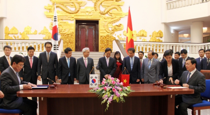 [Photo News] Korea-Vietnam free trade pact