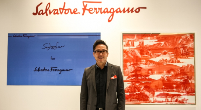 Ferragamo, Korean artist collaborate on scarves