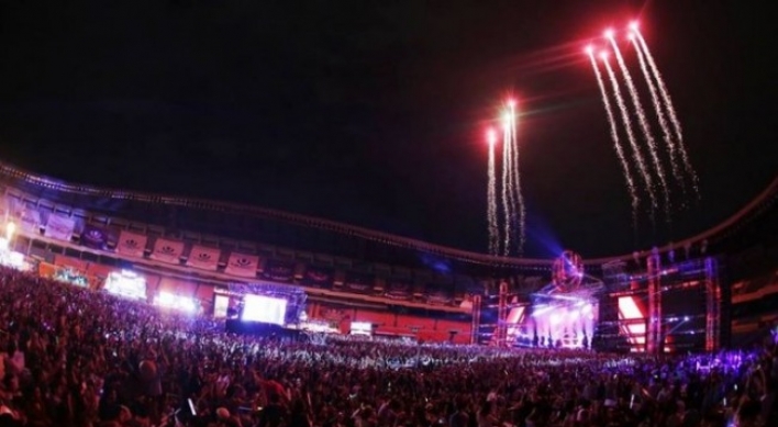 EDM festival draws crowds despite MERS