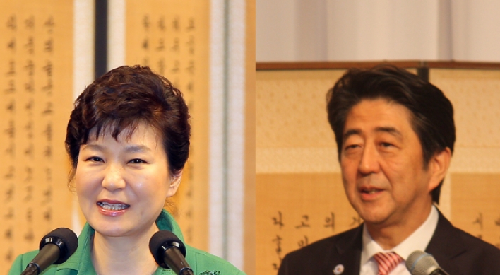 Park, Abe stress forward-looking partnership
