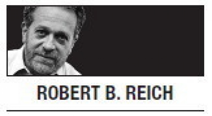 [Robert B. Reich] Revolt against the ruling class