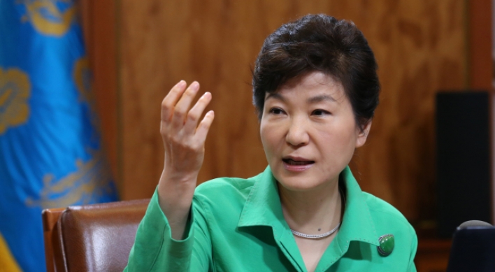 Park mulls attending China’s WW II event