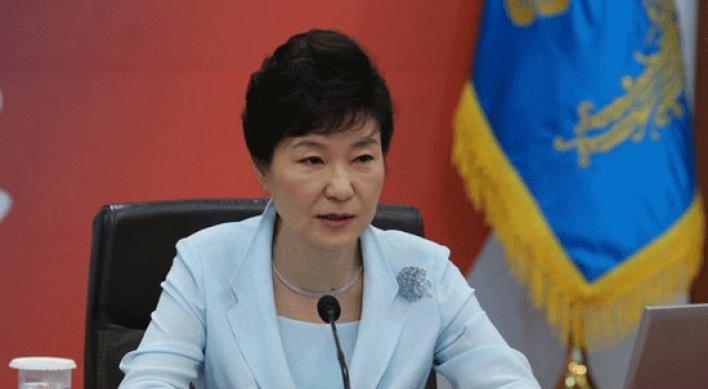 Park says Koreas can move toward peace, unification