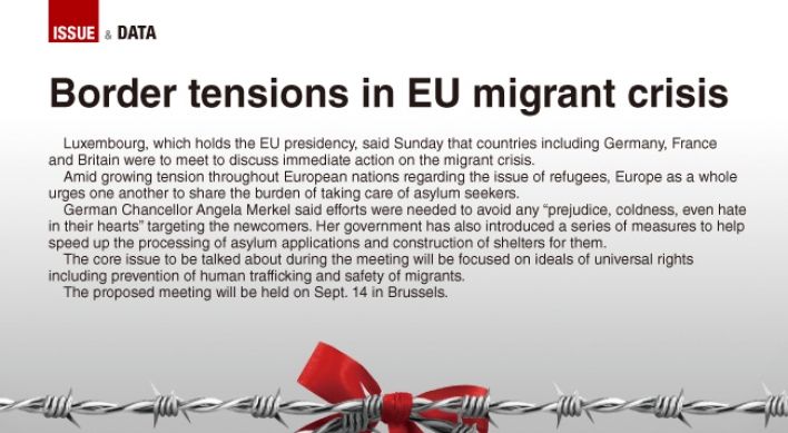 [Graphic News] Border tensions in EU migrant crisis