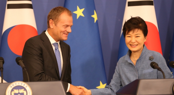 Korea, EU agree to broaden cooperation