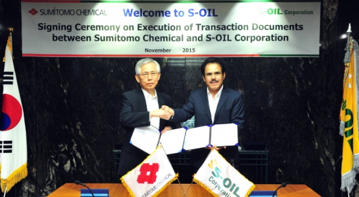 S-Oil, Sumitomo Chemical sign tech license agreement