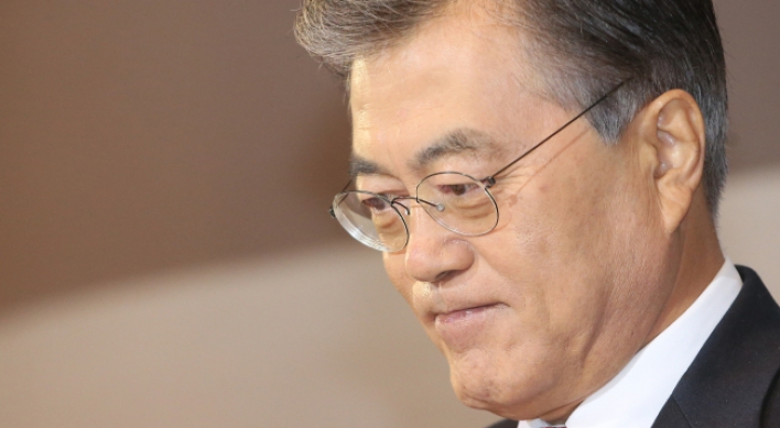 Moon shoots down demand to step down