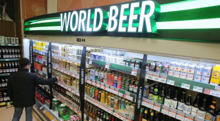 Beer emerging as Korea’s top-selling alcohol