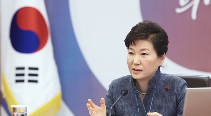 Park’s ratings edge up amid N.K. nuke row