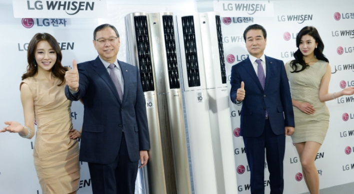 [Photo News] LG rolls out new air conditioners