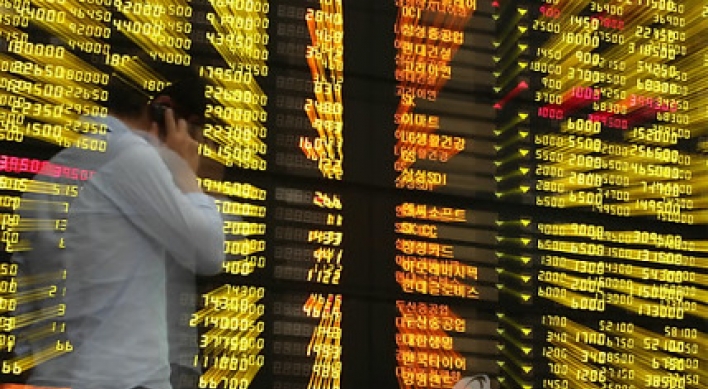 Seoul shares open lower