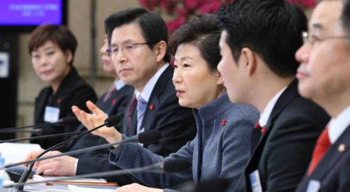 Park vows to end graft, child abuse