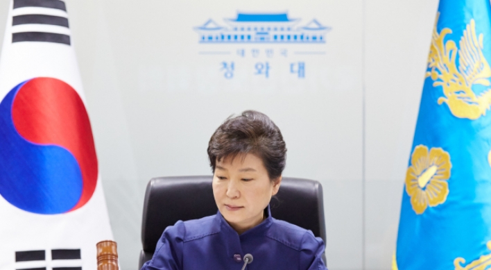 Park calls North Korea's rocket launch 'outright disaster' for peace