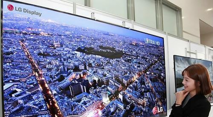 LG Display tops global UHD TV panel market in Q4