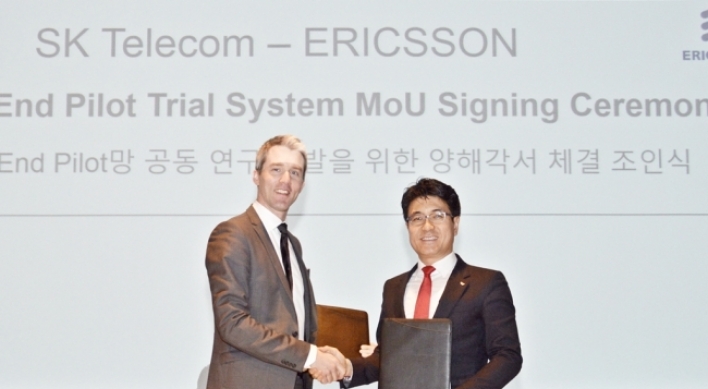 SKT, Ericsson to build 5G network test bed