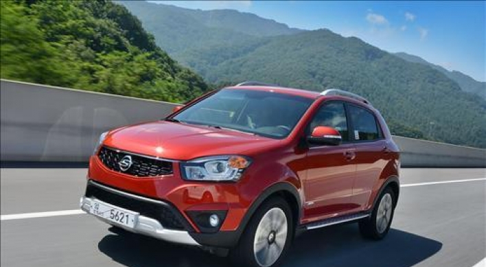 Ssangyong to recall Korando C for seat belt problems