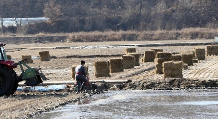 전국 경지, 10년 새 서울·부산 합친 면적만큼 줄었다