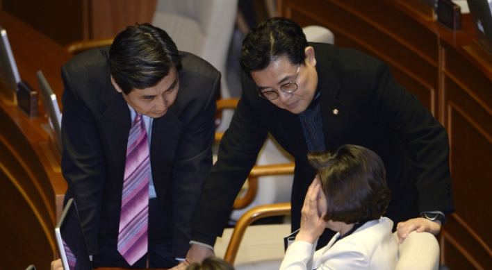 Minjoo clashes over end to filibuster