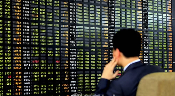 South Korean shares open lower