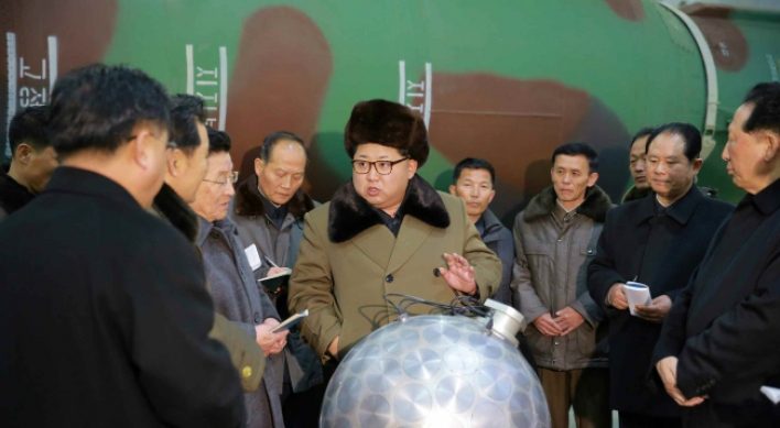Kim says N.K. has miniaturised nuclear warheads