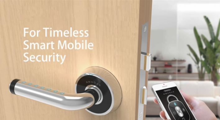 AMADAS Smart Door Lock draws keen interest from European and American corporations