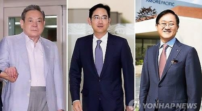 Korea ranks No. 5 for billionaires who inherited wealth