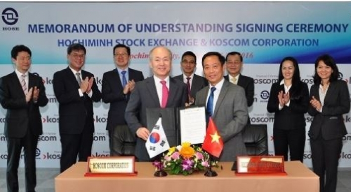 KOSCOM partners with Vietnamese stock exchange