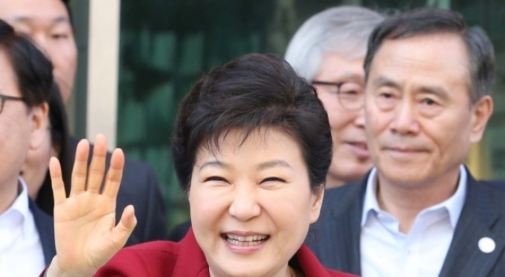 Park stirs controversy with pre-election visits