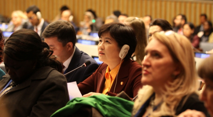 South Korean gender minister advocates children’s rights at U.N.