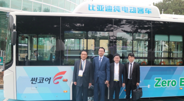 [EV Expo]  BYD set to debut electric bus K9 in Korea