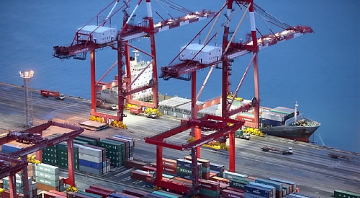 Korea's terms of trade improve in Febuary on falling import prices