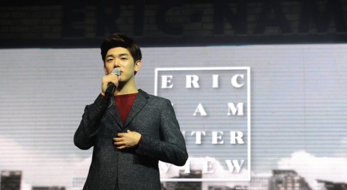 Eric Nam comes back after three years