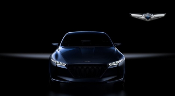 [Photo News] Genesis sports sedan